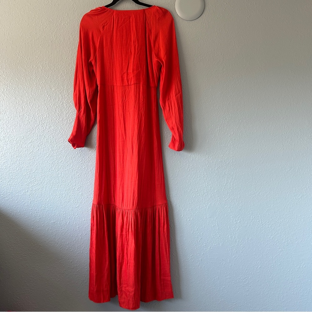Banana Republic Red Maxi Dress - Picture 2 of 3